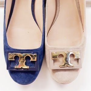 TORY BURCH Suede Pumps LIKE NEW!